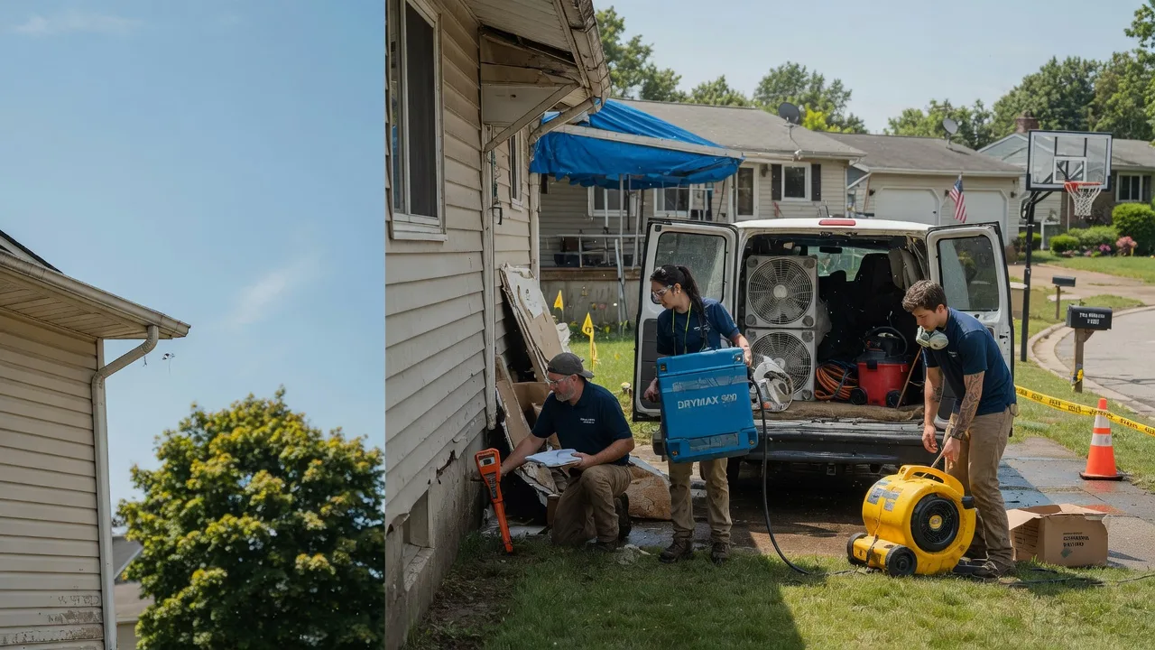 Ceiling Leak Cleanup in Gosport, IN near me
